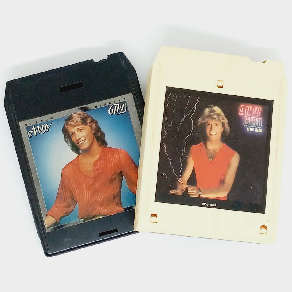 Andy Gibb Vintage 8 Track Tape Set